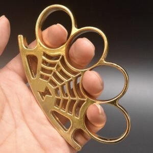Spider four finger brass knuckles,schlagring