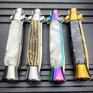 8,75 Zoll italienisches Stiletto-Taschenmesser mit automatischer Klinge,Stiletto knife – Bild 3