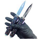 5,5 Zoll UTX70 Black Series Dessert Warrior OTF-Messer