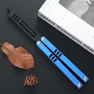 Anfnger-Outdoor-bungsmesser mit Aluminiumgriff,Butterfly trainer – Bild 7