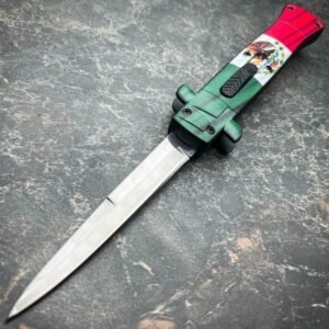 9 Zoll Stiletto OTF (Whlen Sie eins),Stiletto knife – Bild 5