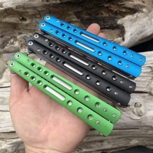 Balisong Schmetterlingskamm, Outdoor-Camping-bungskamm, Kugellager, bungswerkzeuge, Schmetterlingskamm,Butterfly trainer – Bild 6
