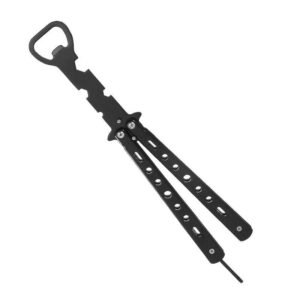 Balisong Flaschenffner, multifunktionaler kreativer Weinffner fr den Heimgebrauch,Butterfly trainer – Bild 6