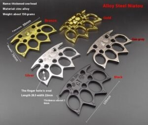 Four-finger boxing gloves knuckleduster,schlagring – Bild 2