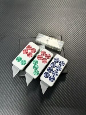 Mahjong-Steineschieber-Universalmesser,Cuttermesser – Bild 2