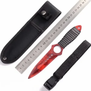 Angebundenes Skelettmesser Outdoor-Taschenmesser mit hoher Hrte Edelstahl Kleines gerades Messer,Skeleton Knife – Bild 6