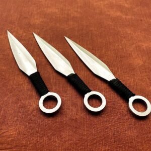 Outdoor Dartmesser Edelstahl Trainings Wurfmesser – Bild 3