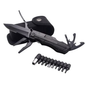 Multifunktionales taktisches Klappmesser mit Zange C ein tragbares Multitool fr das berleben im Freien (EDC),Multitool